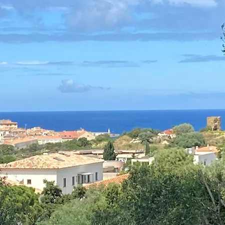 Seaview Garden Villa LʼÎle-Rousse Exterior foto